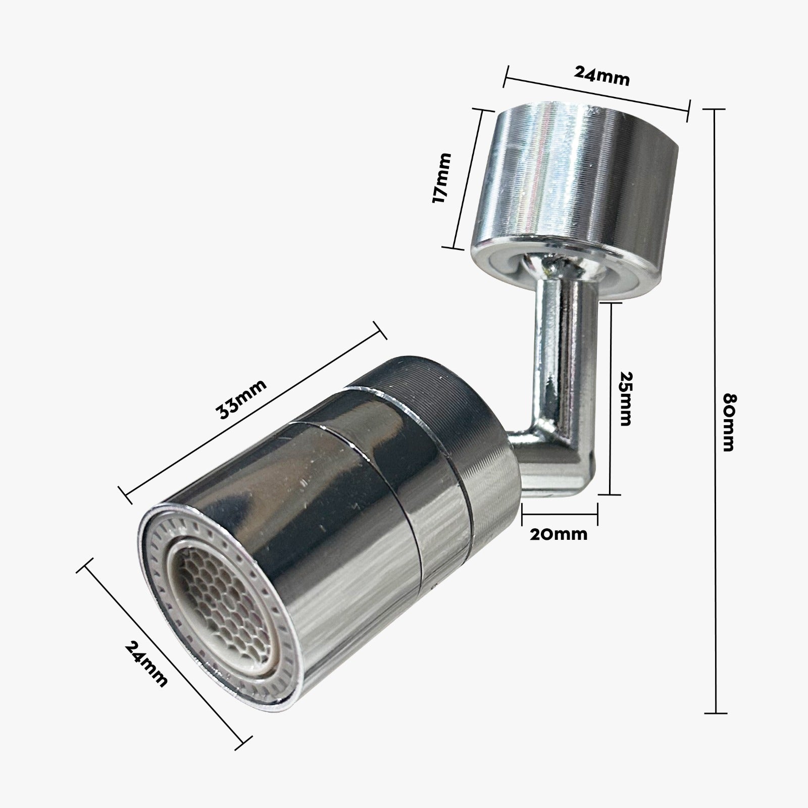 Adaptador de llave para baño, lavaplatos, giratorio