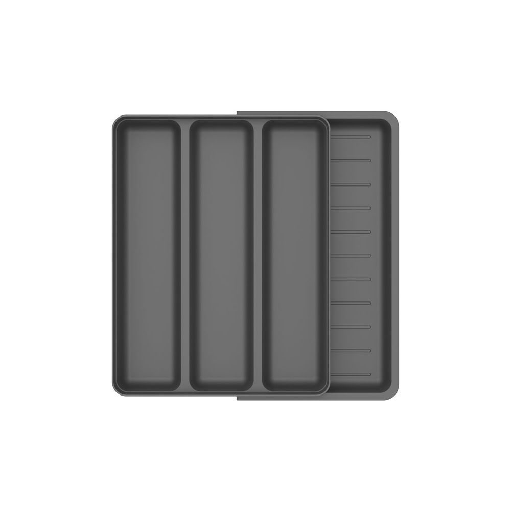 Organizador de utensilios extensibles Logic Gris